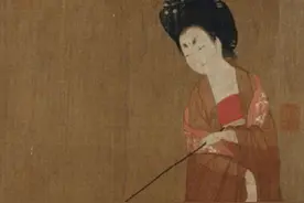 《唐宫仕女图》：民族融合下由简朴到雍贵，唐代女性服饰演变之路图片