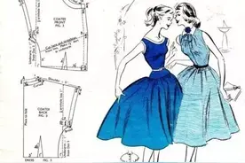 经典的巴洛克/洛可可宫廷风结构纸样图有整本电子书加才智服装图片