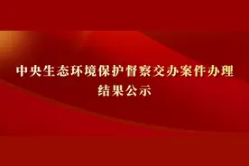 中央生态环境保护督察交办案件办理结果公示（第十二批）图片