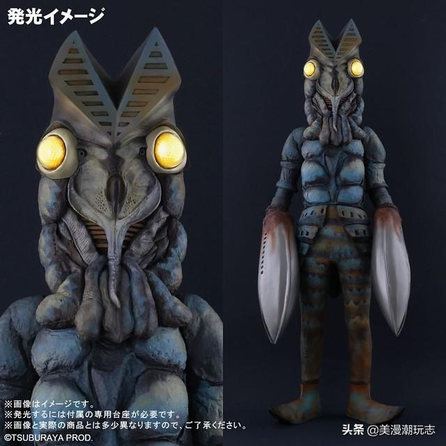 52CM高的奥特曼系列经典怪兽巴尔坦星人，你得来一个