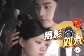 任敏和肖战吻戏曝光，被网友吐槽太丑，配不上顶流的颜值？图片