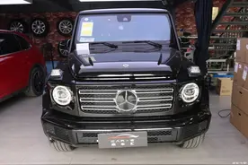 普通黑色G350变身哑光白G63，这才是“渣男”的座驾图片