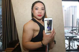河南姑娘每天吃6顿饭，健身两年创记录，苗条少女变“金刚芭比”图片