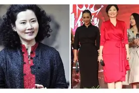 何赛飞林青霞的穿搭真适合微胖中老年妈妈，旗袍搭高跟鞋，照穿美图片