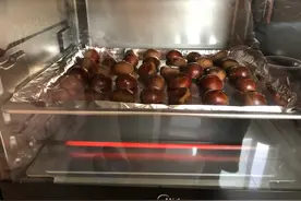 烤箱板栗的做法图片