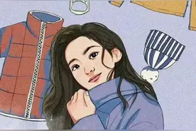 漫画：天一冷，女人衣服里的秘密藏不住了…图片