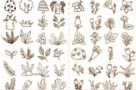 超500例超萌简笔画素材图片