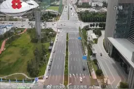 高新区科技八路快速通道工程地上道路全线通车图片
