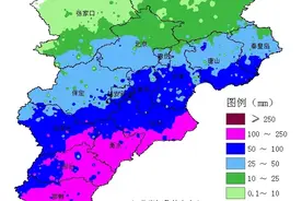 沧州平均降雨量94.1毫米，最大降雨量189.9毫米图片