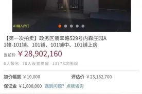 霸都人民白操了个心：内森2890万法拍独栋，补习班老板收入囊中图片