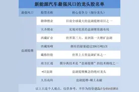 盐湖提锂有望成为七月的风口，八大人气龙头股，值得珍藏图片