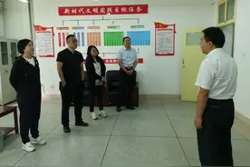 中央广播电视总台调研组来我县调研新时代文明实践中心建设情况图片