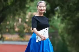 这才是70岁奶奶该有的装扮，真实自信不做作，时尚穿搭优雅大气图片