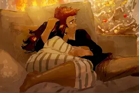 太甜了！这位插画师的作品在全网引72万网友羡慕，单身狗被虐了图片