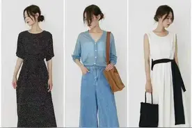 轻熟女的夏天穿搭示范：清新脱俗显淑女气质，自然优雅又大方图片