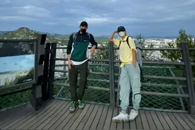 SM强仁，减了肥和女性朋友登山，“不进来？健康的兴趣生活”图片