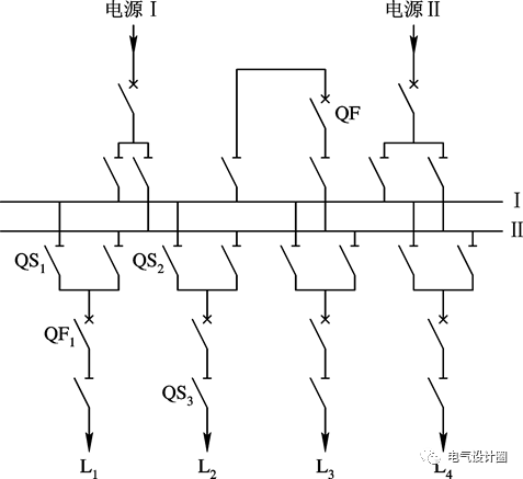 内桥接线和外桥接线的区别（干货丨电力系统基本概念以及变电所的电气主接线有哪几种接线方式）
