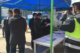 【疫情防控 安宁在行动】“一企一策” 主动服务 今日，安宁区两家建筑工地开复工！图片