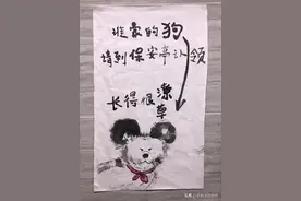 谁家的狗长得这么潦草？一看本尊笑翻，简直一模一样图片