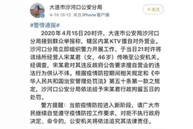 大连一KTV擅自对外营业，负责人被行拘图片