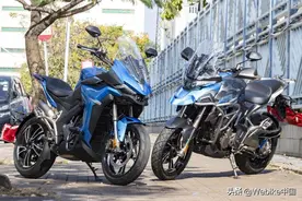 测评国产升仕310T和310X摩托车，能骑着它去摩旅吗？图片