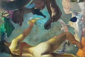 怪诞形象背后的无限可能的世界：夏小万绘画艺术欣赏图片