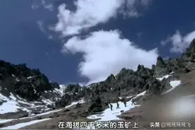 昆仑山上采玉人，悬崖峭壁背玉石，最大愿望：“安全回家！”图片