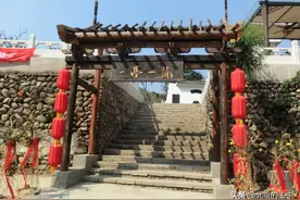 “一亭一筑”颇有特色的农家院图片