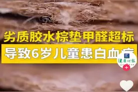 【消费提示】棕床垫甲醛超标？扔床垫前先看看这个图片