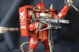 MG 扎古2.0改色，金属零件加持图片