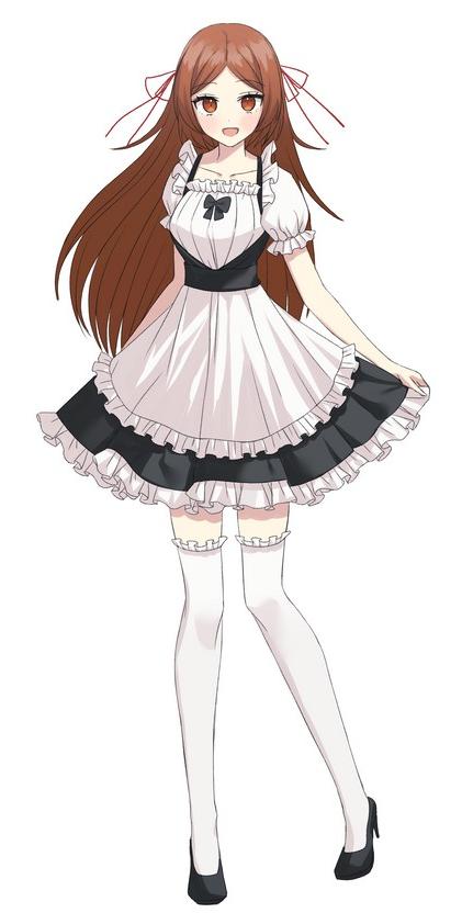 《弹丸论破》平良茜,动漫全面屏壁纸,超崇拜虚空的女孩