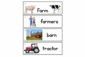 Picture-Word Cards28个主题英语启蒙英文闪卡PDF图片