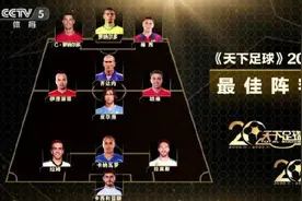 央视天下足球20年最佳阵容唯一硬伤：塞进卡纳瓦罗给中超面子？图片