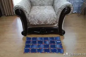 快把不穿的牛仔衣收集起来，做成家居地垫，比花钱买的还实用图片