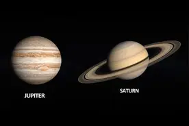如果木星与土星发生碰撞，会合并到一起，成为第二个太阳吗？图片