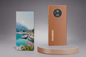 华为P60Pro渲染图：CUP全面屏Bose音效，双1亿相机支持卫星电话图片