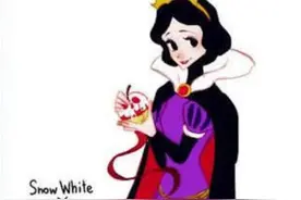 当迪士尼公主偷穿“后妈”的衣服，贝儿变丑，爱丽儿是迷人海妖图片