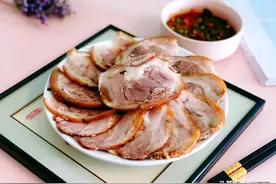香而不腻的酱肘花，醇香筋道蘸上料汁真是绝了图片
