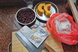 小吃系列-南瓜发糕的家常做法，十分简单，香气扑鼻图片