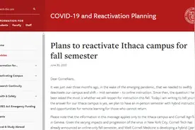 美国康奈尔大学Study Away计划：中国学生可直接上清华北大图片