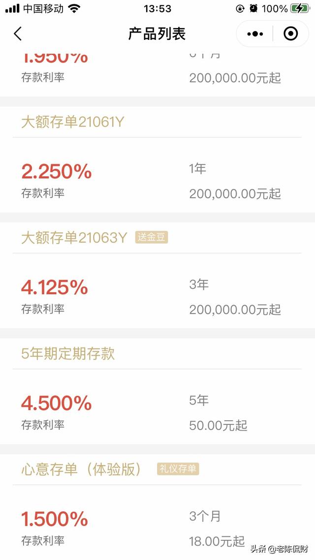 2021年银行存款利率表一览表（2021年19家民营银行资产最新排名）