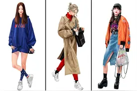 时尚穿搭插画 第2期，干净时尚气质独特的服装设计插画稿欣赏图片