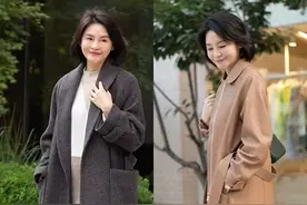 这位中年妈妈真会穿！她的这“4件外套”很时尚，照着穿就很美图片