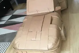 玩家纸板自制变形金刚Jazz爵士图片