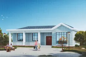 进深10米开间15米左右的一层平房，空间足，真想拥有一套图片