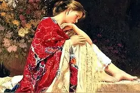 西班牙画家Roman Frances人物油画作品40幅欣赏图片