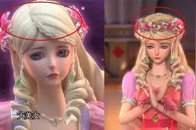 叶罗丽冰莲花：灵公主换头饰，毒夕绯换武器，冰公主换王冠图片