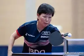 顺手参加奥运会的“上海阿姨”火了！58岁的她代表卢森堡出征打得乒乓响图片