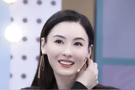 41岁张柏芝穿西装太美！皮肤饱满气色好，红发女团造型吸睛图片