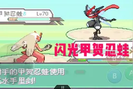 口袋妖怪 闪光羁绊甲贺忍蛙，Z招式秒人太狠视频封面